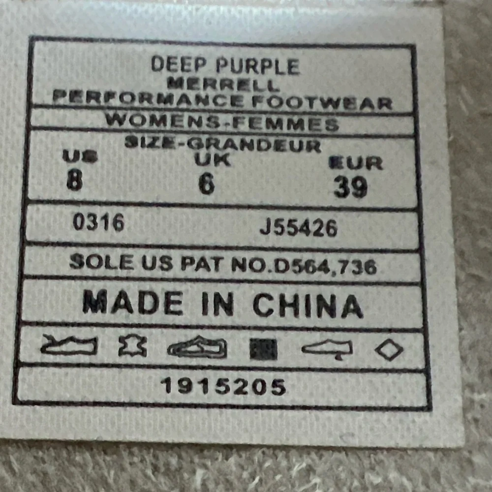 Merrell Burgundy Sandals - Picture 6 of 6